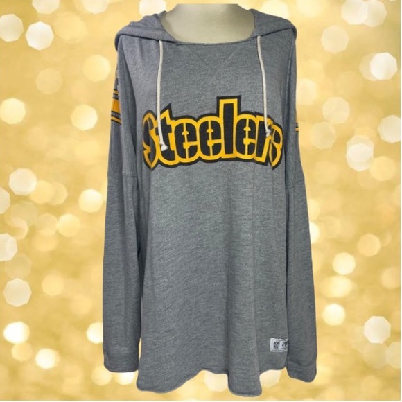 Victoria’s Secret PINK Steelers NFL Hoodie SUPER RARE Exclusive Collection Piece - Picture 2 of 16